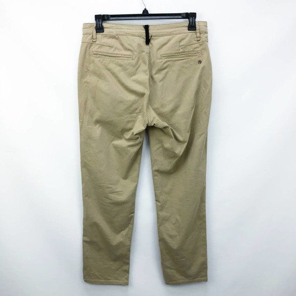 Rag & Bone Mens Slim Fit 2 Stretch Twill Chino Pants 33 x 27 Khaki Cornstalk - Picture 4 of 7